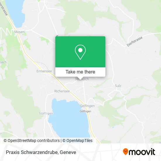 Praxis Schwarzendrube map