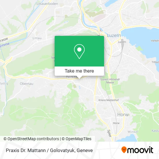 Praxis Dr. Mattann / Golovatyuk map