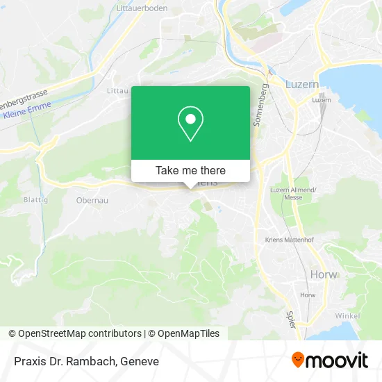 Praxis Dr. Rambach map