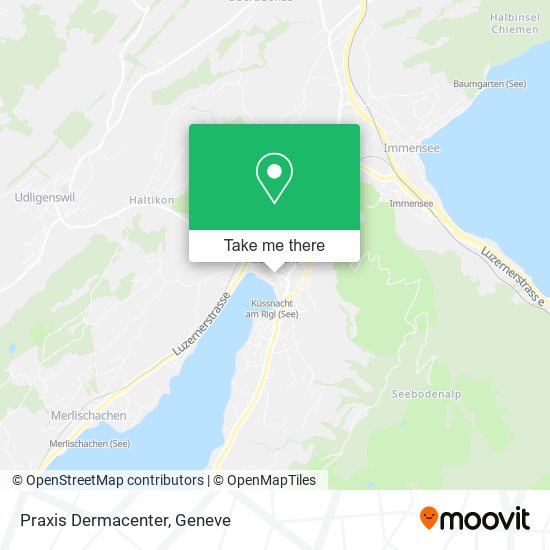 Praxis Dermacenter map