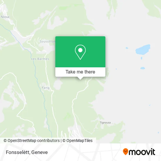 Fonsselètt map