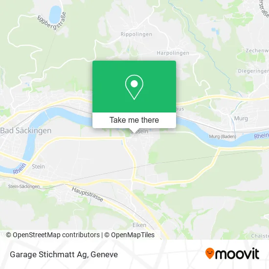 Garage Stichmatt Ag map