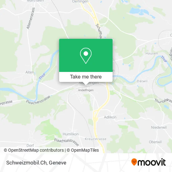 Schweizmobil.Ch map