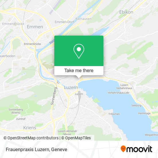 Frauenpraxis Luzern map