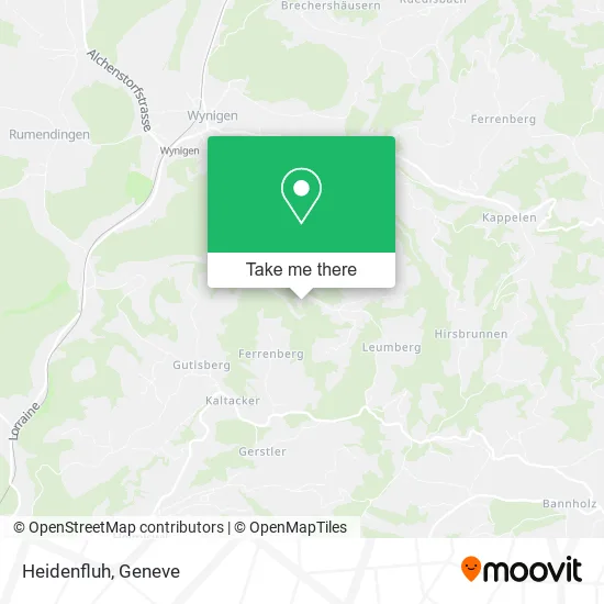 Heidenfluh map