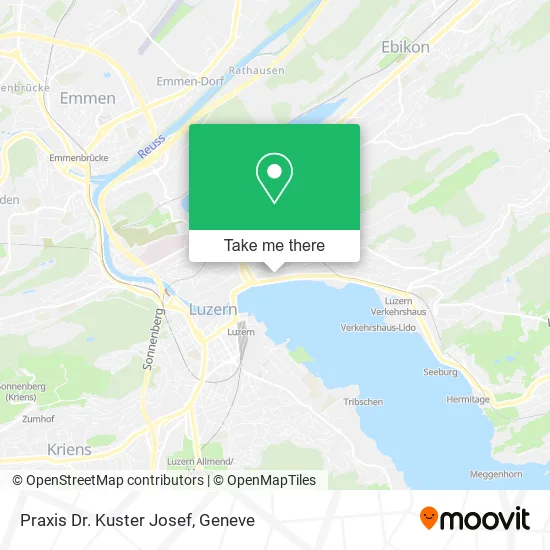 Praxis Dr. Kuster Josef map