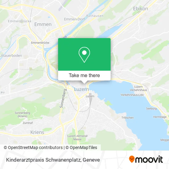 Kinderarztpraxis Schwanenplatz map