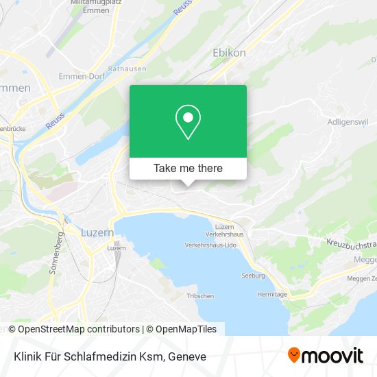 Klinik Für Schlafmedizin Ksm map