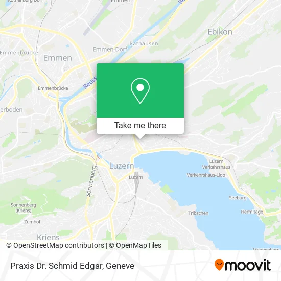 Praxis Dr. Schmid Edgar map