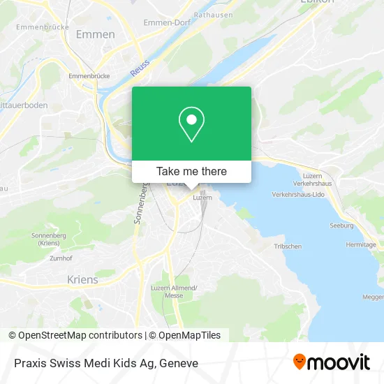 Praxis Swiss Medi Kids Ag map