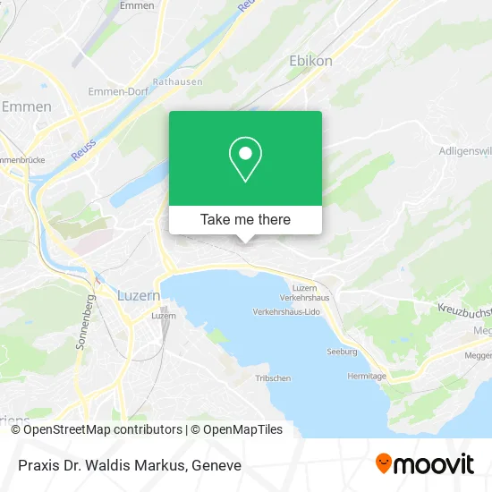 Praxis Dr. Waldis Markus map