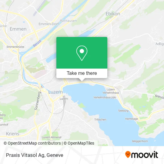 Praxis Vitasol Ag map