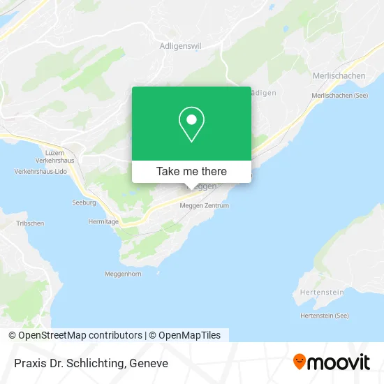 Praxis Dr. Schlichting map