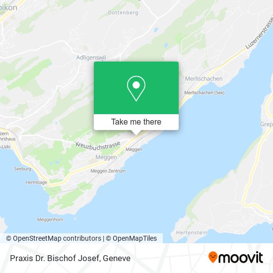 Praxis Dr. Bischof Josef map