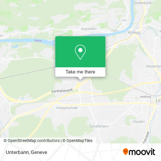 Unterbann map