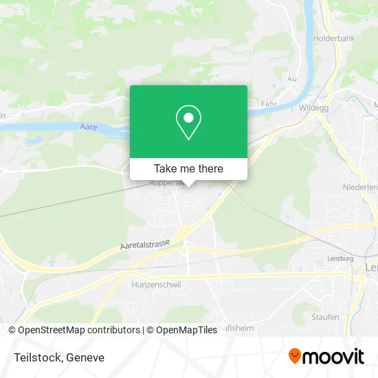 Teilstock map