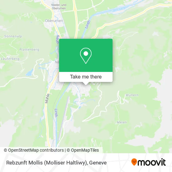 Rebzunft Mollis (Molliser Haltliwy) map