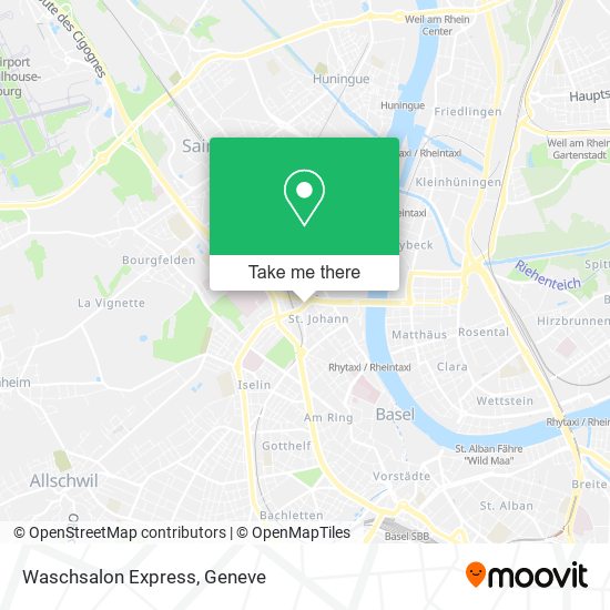 Waschsalon Express map