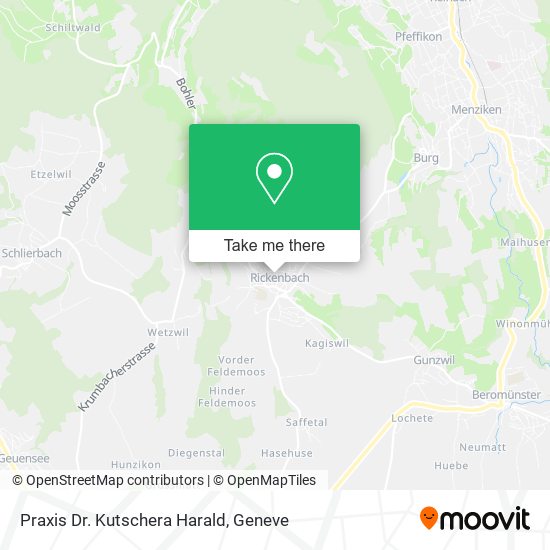 Praxis Dr. Kutschera Harald map