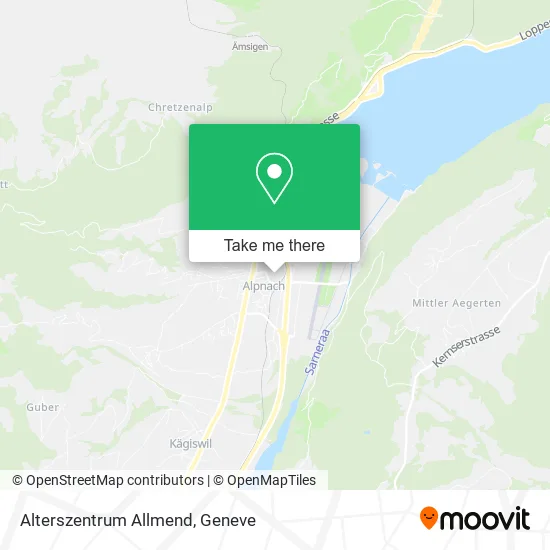 Alterszentrum Allmend map