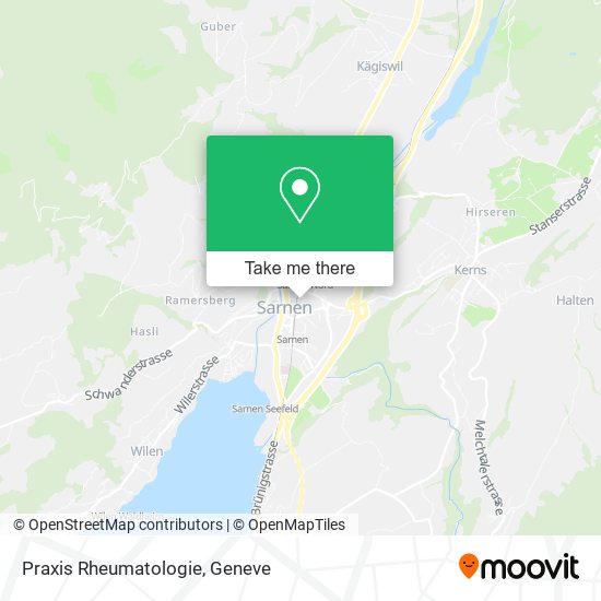Praxis Rheumatologie map