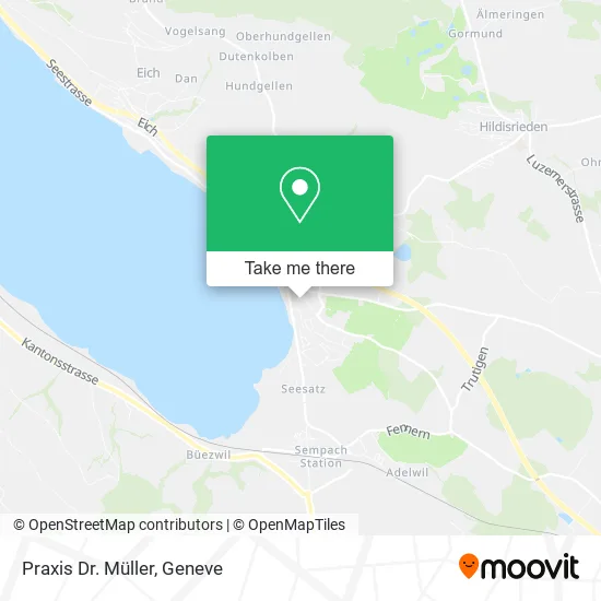 Praxis Dr. Müller map