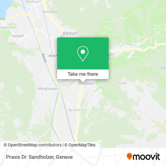 Praxis Dr. Sandholzer map