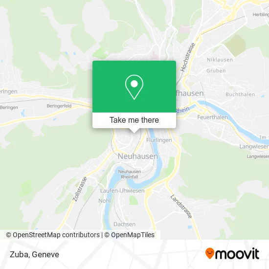 Zuba map