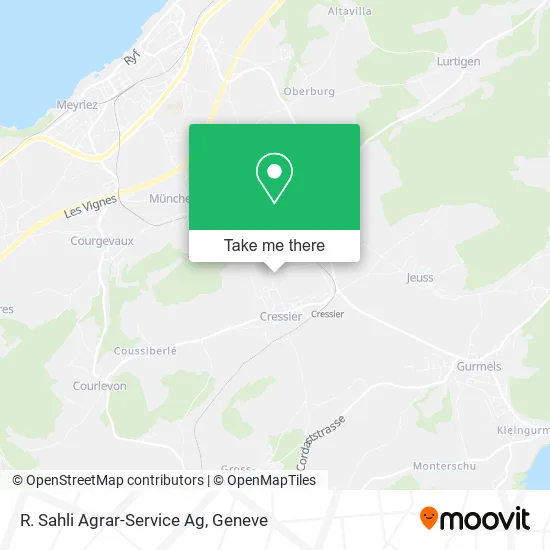 R. Sahli Agrar-Service Ag map