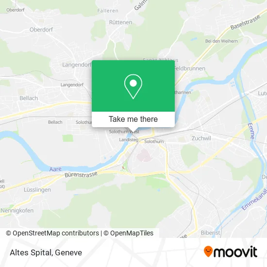 Altes Spital map