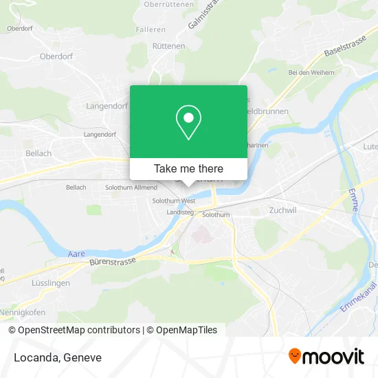 Locanda map