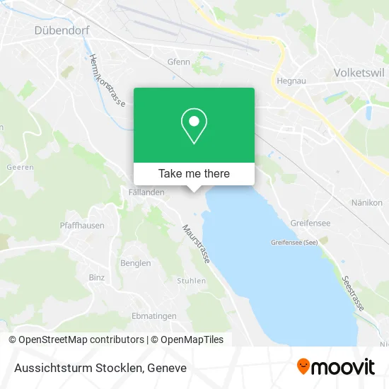 Aussichtsturm Stocklen map