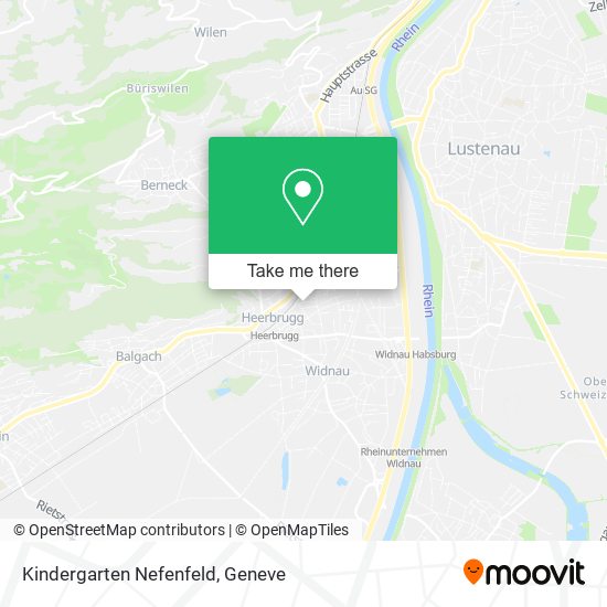 Kindergarten Nefenfeld map