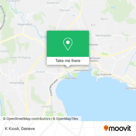 K Kiosk map