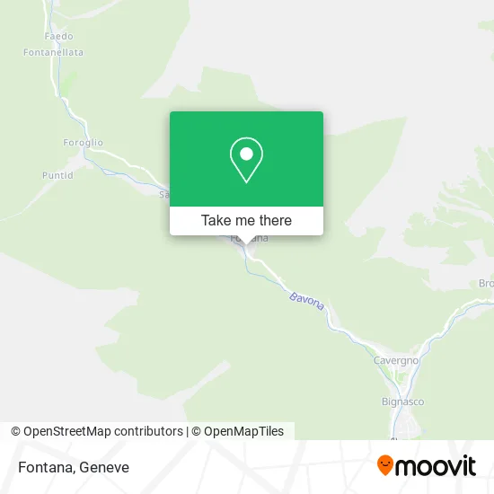 Fontana map