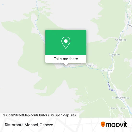 Ristorante Monaci map