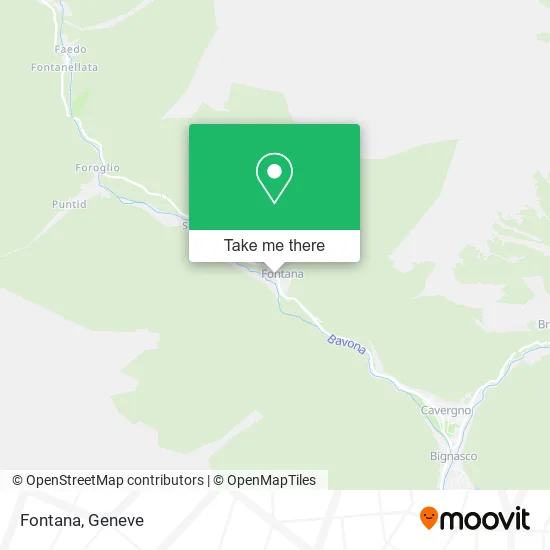 Fontana map