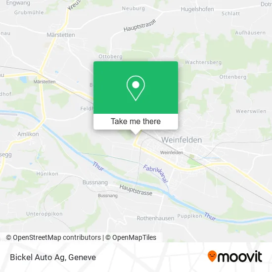 Bickel Auto Ag map