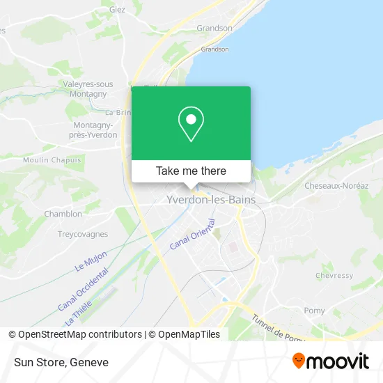 Sun Store map