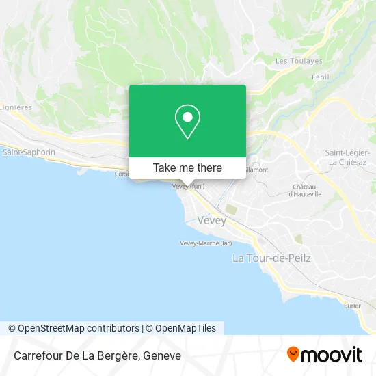 Carrefour De La Bergère map