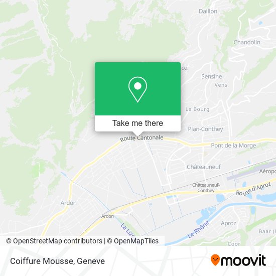 Coiffure Mousse map