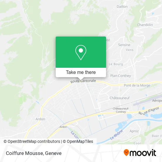 Coiffure Mousse map