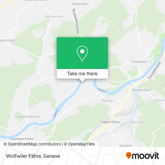 Wolfwiler Fähre map