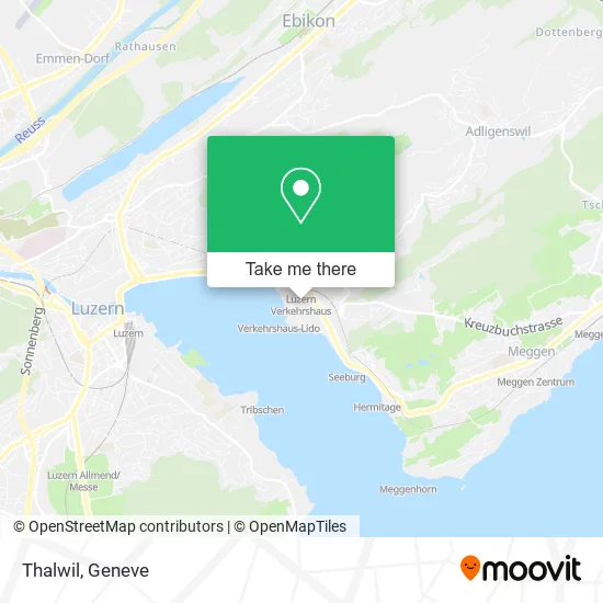 Thalwil map