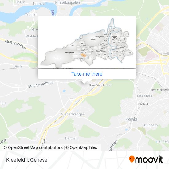 Kleefeld I map