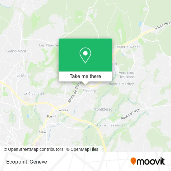 Ecopoint map