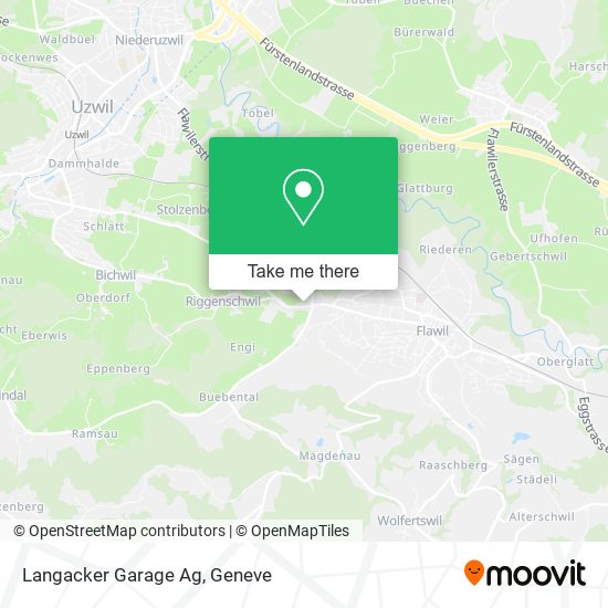 Langacker Garage Ag map
