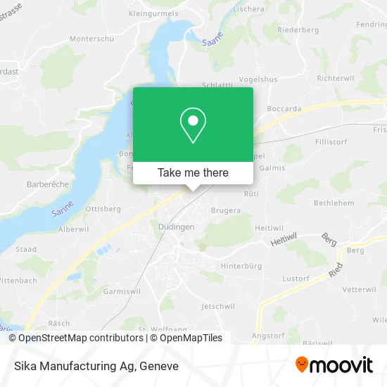 Sika Manufacturing Ag map