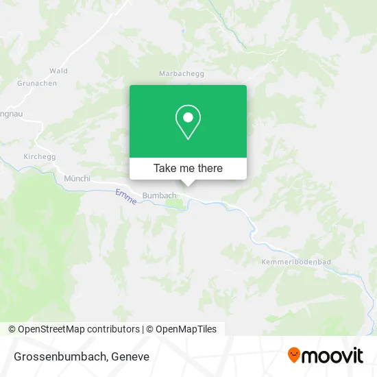 Grossenbumbach map