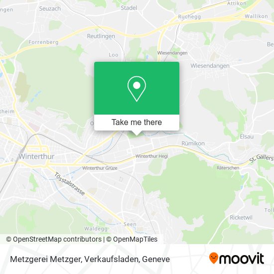 Metzgerei Metzger, Verkaufsladen map